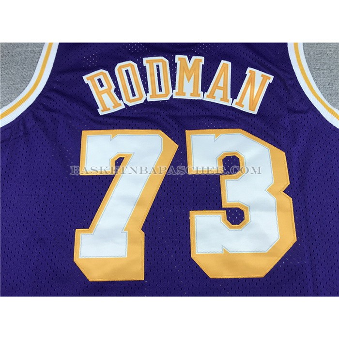 Maillot Los Angeles Lakers Dennis Rodman Mitchell & Ness 1998-99 Volet